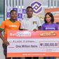 PALMPAY USER WINS 1MILLION NAIRA IN THE CORRECT MILLIONAIRE PROMO ON BETCORRECT