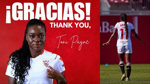 Toni Payne: Super Falcons star says goodbye to Sevilla