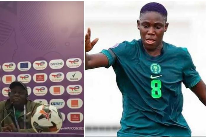Madugu to punish Asisat Oshoala.