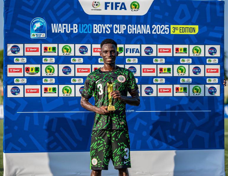 Flying Eagles of Nigeria Soar Past Benin Republic 4-1 to Qualify for WAFU Zone B Semifinals.