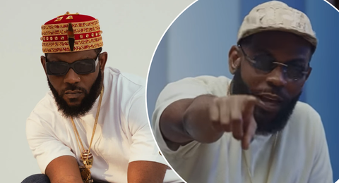 Why I quit football for music - Nigerian rapper Odumodublvck makes shocking revelation