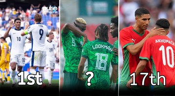 Nigeria ranked outside top 20 most valuable football nations, behind Morocco, Japan, Serbia