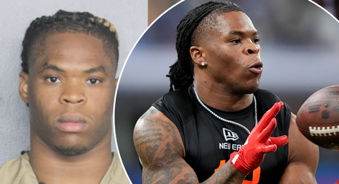 Quinshon Judkins shame: 21-year-old NFL rookie lands in JAIL over battery and domestic violence charges