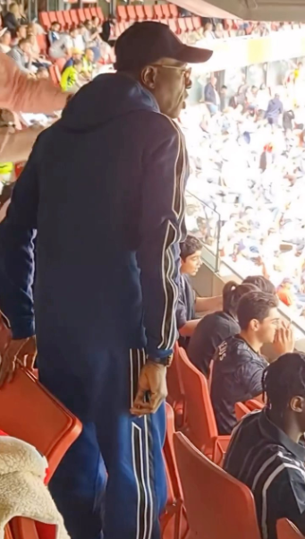 On Saturday, August 12, 2023, Lagos State Governor Babajide Sanwo-Olu attended Arsenal's opening-day match at the Emirates Stadium.