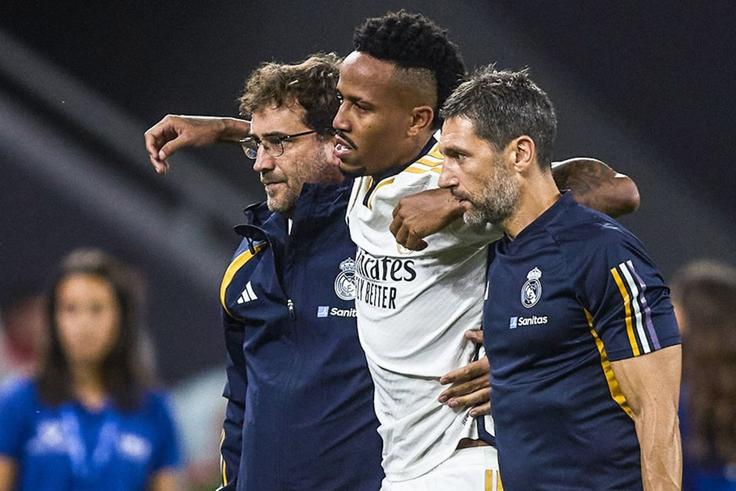 More injury woes for Real Madrid as Eder Militao suffers serious knee injury