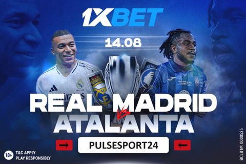 Real Madrid vs Atalanta: pick your favorite in the European Super Cup with 1xBet!