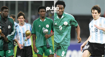 How Mikel Obi accused Messi of 'stealing' the Golden Ball award