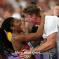 Fans marvel at Olympic Long Jump gold medalist Tara Davis-Woodhall of USA and her double amputee husband, Hunter