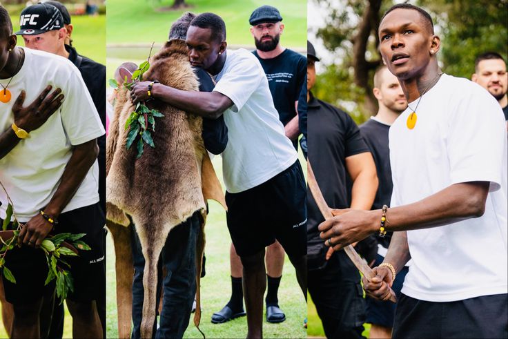 In Australia, Nigerian Stylebender Israel Adesanya shows off dance moves ahead of UFC 305 against Dricus Du Plessis.
