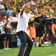 An animated Jose Mourinho on the sidelines in Fenerbahce vs Lille || Image credit: Imago