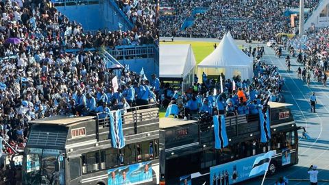 [WATCH] Botswana citizens give Letsile Tebogo & Co a welcome like no other after Olympics heroics