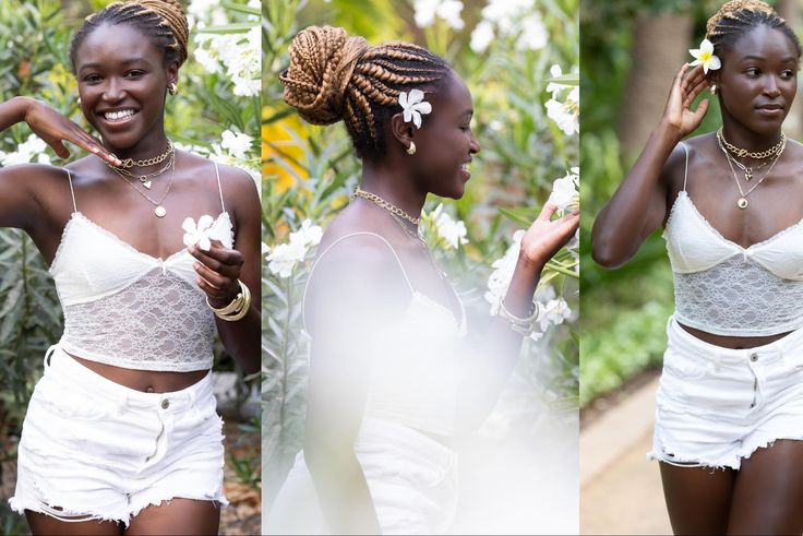 Super Falcons of Nigeria star Rinsola Babajide turns flower girl ahead of new season.