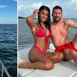 Lionel Messi’s ‘hot’ wife Antonela flaunts well-toned abs as she cosies up to Argentina star in bikini
