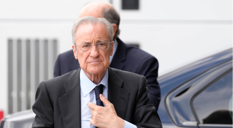 Real Madrid president Florentino Perez || Image credit: Imago