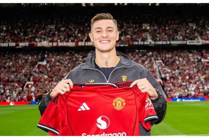 Šeško has revealed he wants to have an impact at Man United