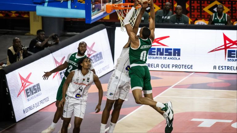 Caleb Agada was the hero as Nigeria's D'Tigers blew out Madagascar 77-59 to start their 2025 AfroBasket campaign.