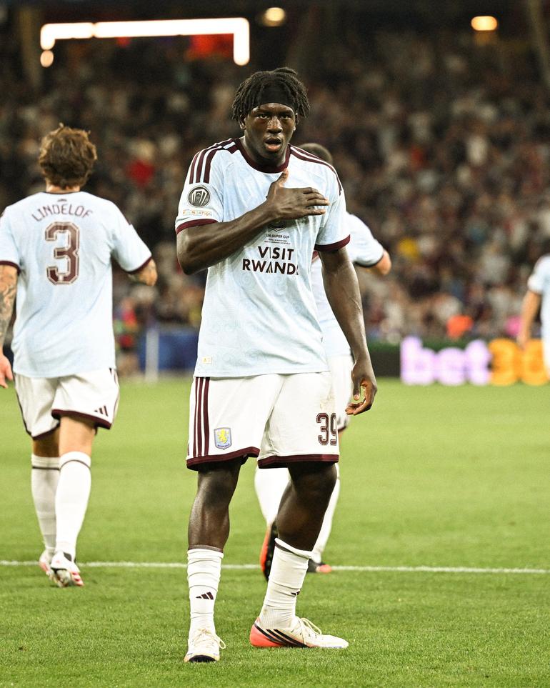 Brian Madjo, the Aston Villa history maker.