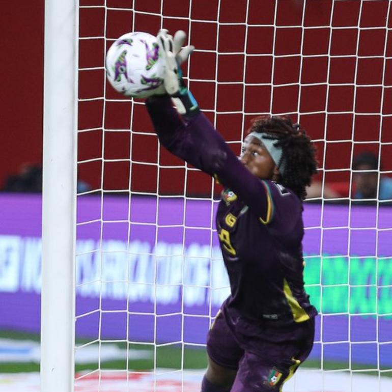 Cameroon's Michaely Bihina could claim all the goalkeeping awards this year.