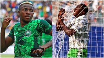 I can't challenge Rashidi Yekini, Super Eagles' Victor Osimhen declares