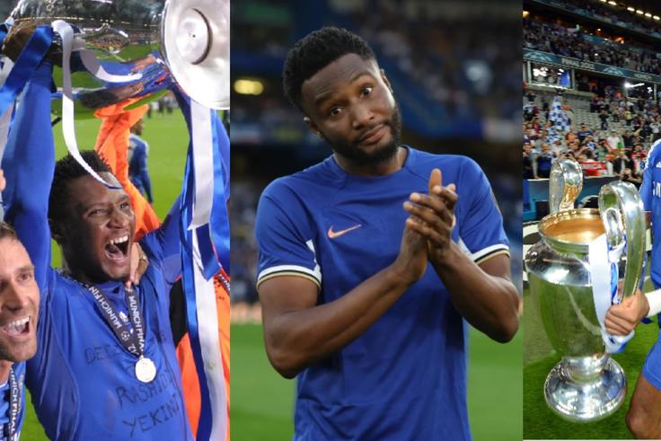 According to Mikel Obi, he should have been named Man of the Match in the Champions League final ahead of Didier Drogba - Image Credit- Chelsea/Imago