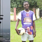 No be juju be this? - Nigerians react as man climbs radio mast with football on his head