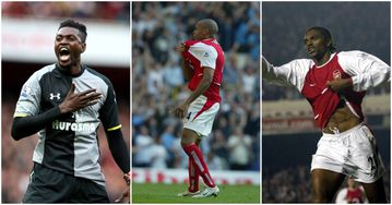 Henry, Kanu or Adebayor: Who scored the most North London derby goals?