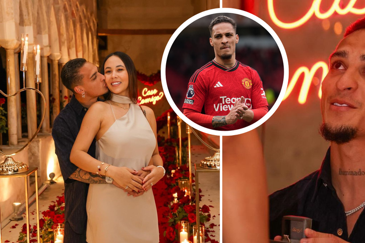 Antony: Man United's €100 MILLION flop proposes to longtime girlfriend amid domestic abuse case