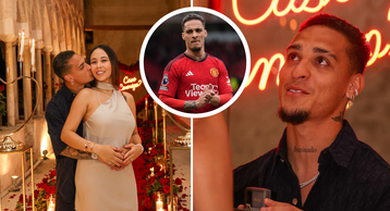 Antony: Man United's €100 MILLION flop proposes to longtime girlfriend Rosilene Xavier