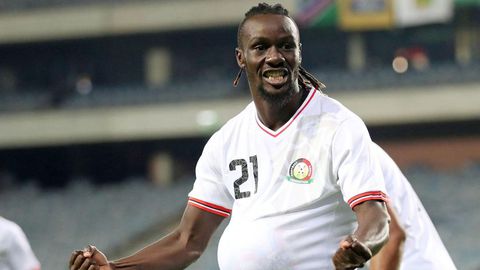 Harambee Stars striker John Avire reflects over his heroics in victory against Namibia