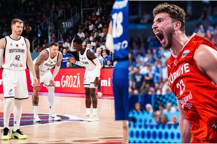 The 2025 EuroBasket final will feature Germany and Turkey.