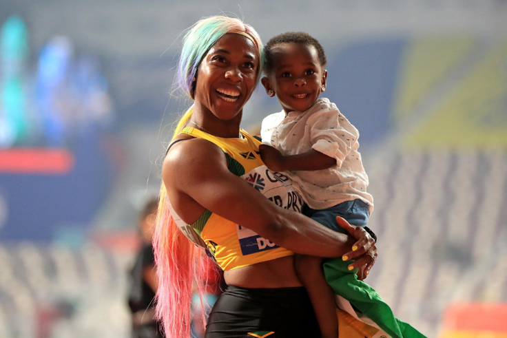 'Mommy no more 4th place' - Fraser-Pryce reveals her son Zyon has challenged her to bow out with a medal in Tokyo