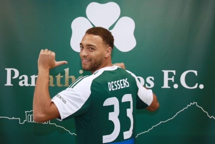 Panathinaikos striker Cyriel Dessers | FIN