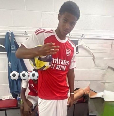 In an under 16 clash, Super Eagles of Nigeria-eligible star Emerson Nwaneri was the hero for Arsenal with a hattrick in 4-3 win against Chelsea.