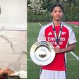In an under 16 clash, Super Eagles of Nigeria-eligible star Emerson Nwaneri was the hero for Arsenal with a hattrick in 4-3 win against Chelsea.