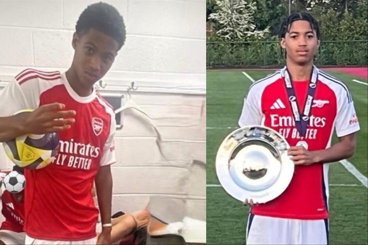 In an under 16 clash, Super Eagles of Nigeria-eligible star Emerson Nwaneri was the hero for Arsenal with a hattrick in 4-3 win against Chelsea.