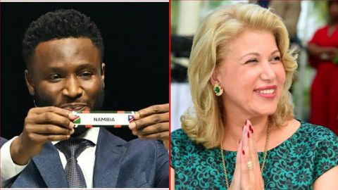 Mikel Obi: Ex-Super Eagles captain given King's welcome by First Lady of Cote d'Ivoire