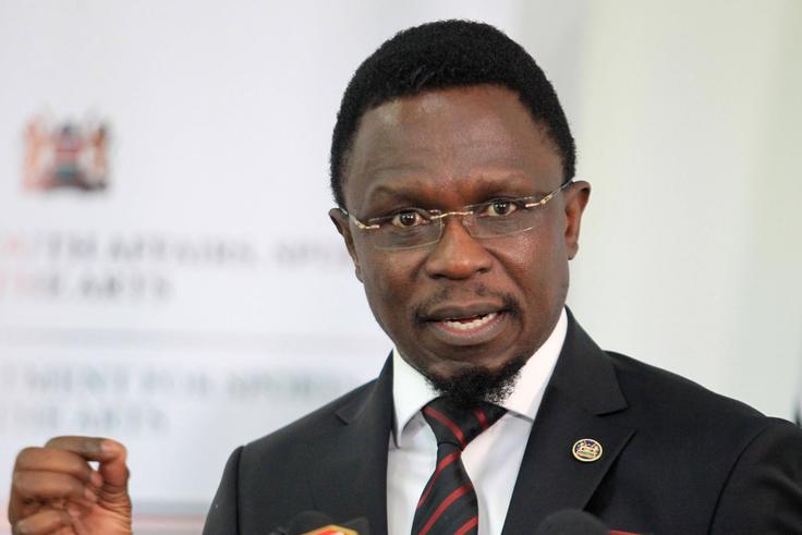 CS Ababu Namwamba's sentiments on Eliud Kipchoge's 'reluctance' to congratulate Kelvin Kiptum