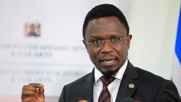 CS Ababu Namwamba's sentiments on Eliud Kipchoge's 'reluctance' to congratulate Kelvin Kiptum