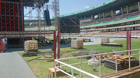 Kenyans cry foul over crusade at Kasarani Stadium amidst 2027 AFCON renovation