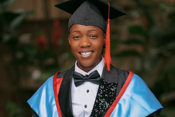 Peace Diane Bagala: Celebrated Sports Journalist graduates with enormous degree