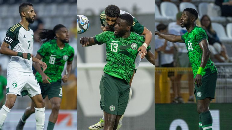 The draw against Saudi Arabia came a draw after the Super Eagles were drawn in Group A of the Africa Cup of Nations (AFCON) in Cote d'Ivoire next year.