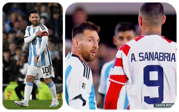 Lionel Messi react viciously after ex-Barcelona player 'spits' at him during Argentina’s game against Paraguay