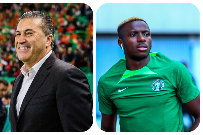 Jose Peseiro picks Osimhen as his first-choice striker