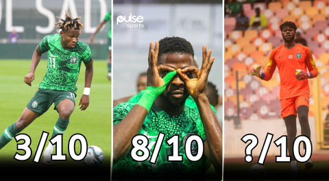 Nigeria vs Saudi Arabia: Super Eagles players rated from best to Uzoho as late error gifts Falcons draw