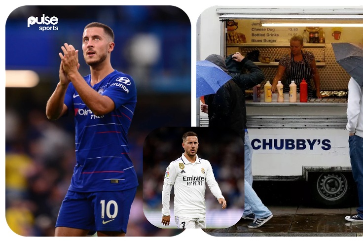 Chelsea stopped Hazard from patronising burger van