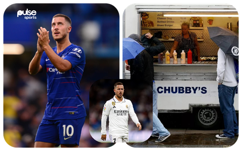 Revealed: Eden Hazard stopped from purchasing food from a burger truck near Stamford Bridge by Chelsea