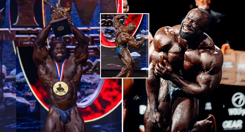 Samson Dauda: Who is the Nigerian bodybuilder who was crowned Mr. Olympia 2024?