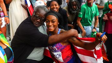 Sha'Carri Richardson shares special portrait from Paris Olympics celebrating her grandmother 'Big Momma'