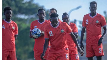 Harambee Stars hold final training session as they eye revenge against Cameroon