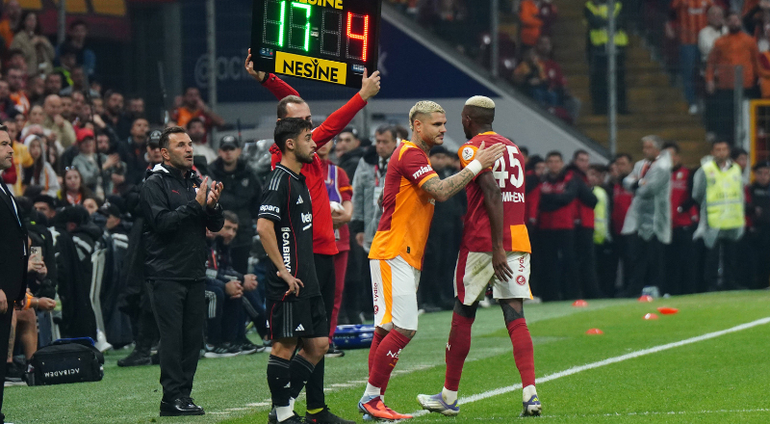 Victor Osimhen and Mauro Icardi are the two main strikers of Galatasaray || Image credit: Imago